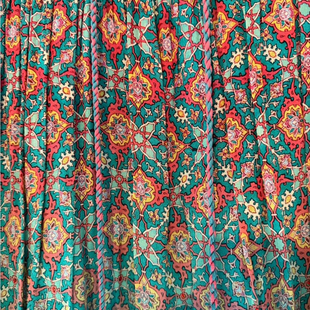 NWOT Tanvi Kedia Multicolor Bohemian Dress size XS - Picture 6 of 7